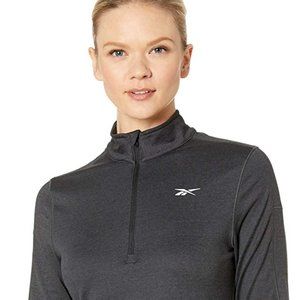 🆕Reebok Women's Running Essentials 1/4 Zip, Black, MD and LG, NWT, Authentic